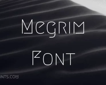 Megrim Font