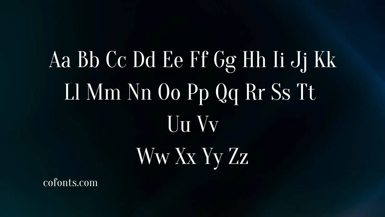 Oranienbaum Font