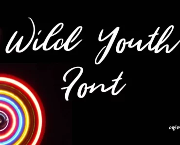 Wild Youth Font