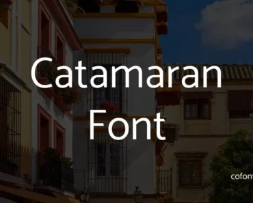 Catamaran Font