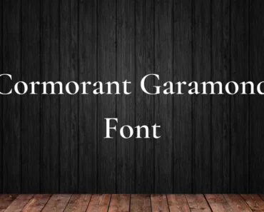 Cormorant Garamond Font