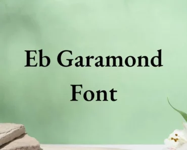 Eb Garamond Font