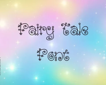 Fairy Tale Font