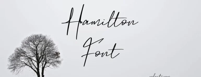 Hamilton Font