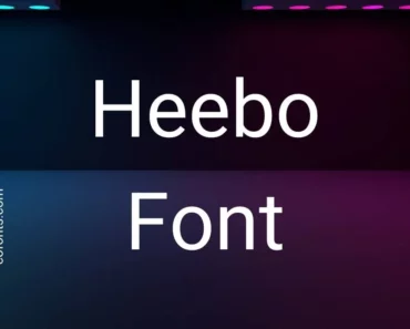 Heebo Font