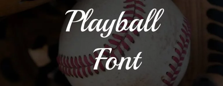 Playball Font