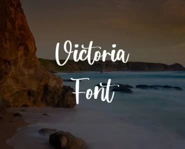 Victoria Font