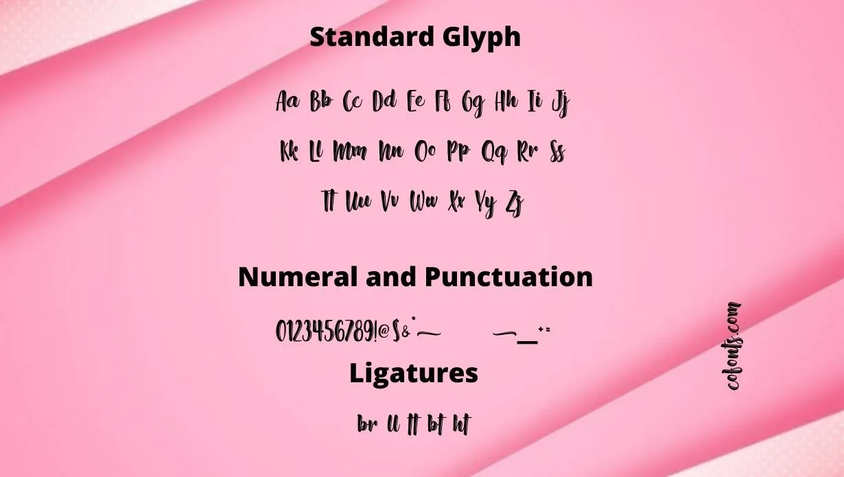 Absolute Pink Font