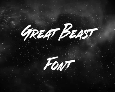 Great Beast Font