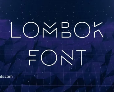 Lombok Font