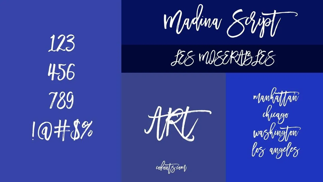 Madina Script Font