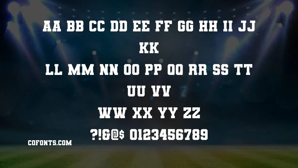 Varsity Font 