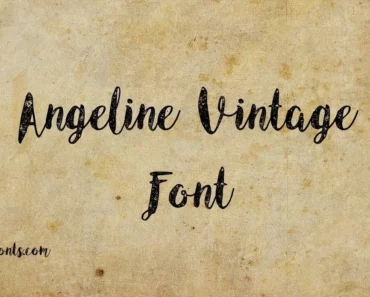 Angeline Vintage Font