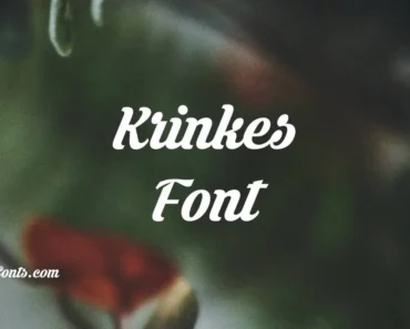 Krinkes Font