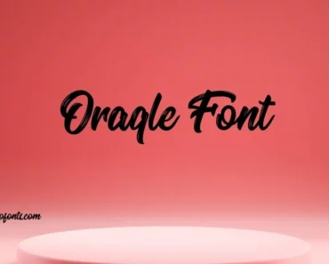 Oraqle Font