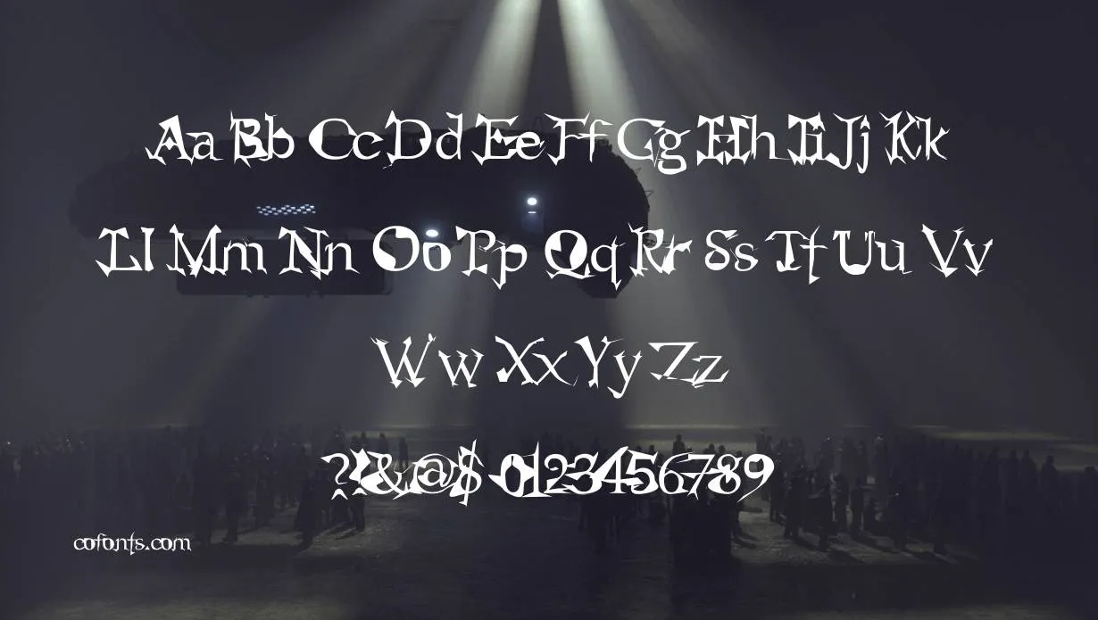 Alien Font Family View