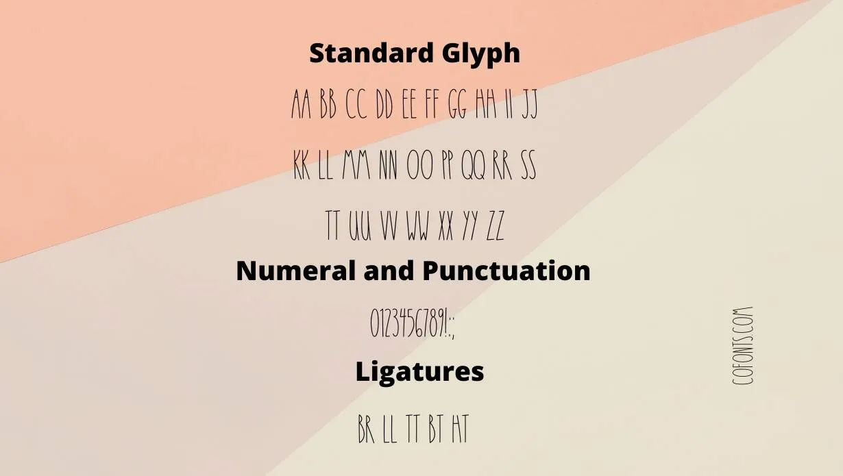 Rae Dunn Font Family View