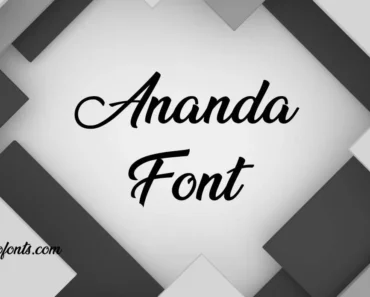 Ananda Font