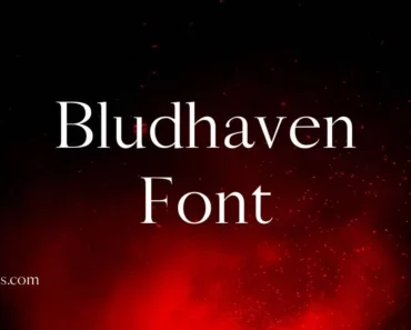 Bludhaven Font