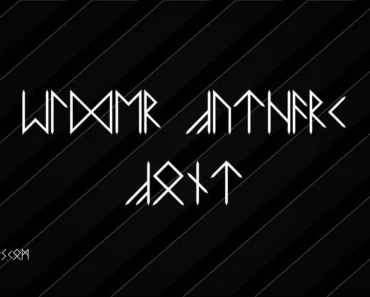 Elder Futhark Font