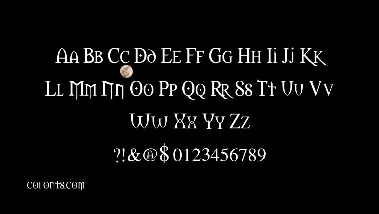 Morpheus Font Family View