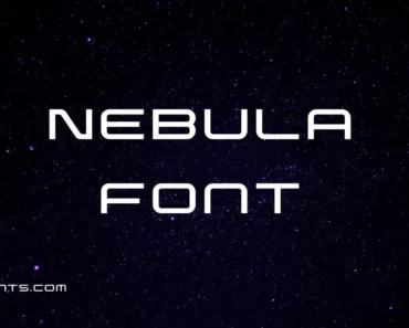 Nebula Font