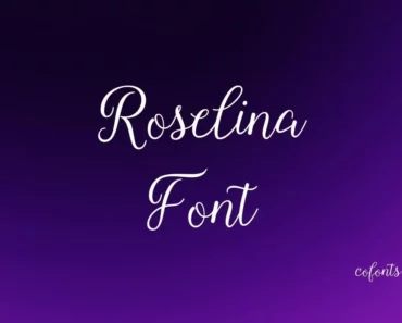 Roselina Font