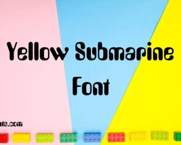 Yellow Submarine Font