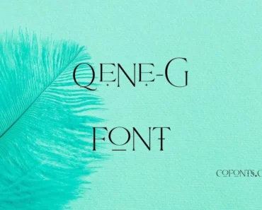 Qene-G Font