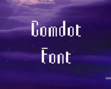 Comdot Font