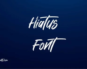 Hiatus Font