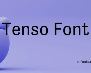 Tenso Font