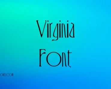 Virginia Font