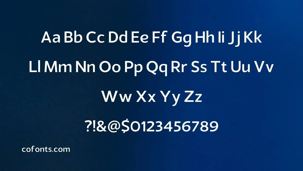 US Bill Sans Font Family View