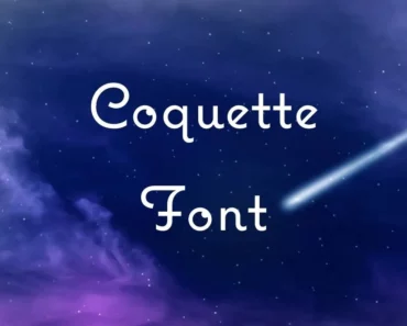 Coquette Font