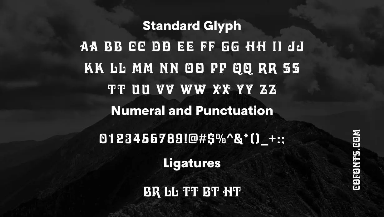 Davida Font Family View