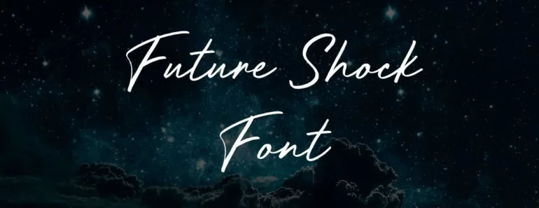 Future Shock Font