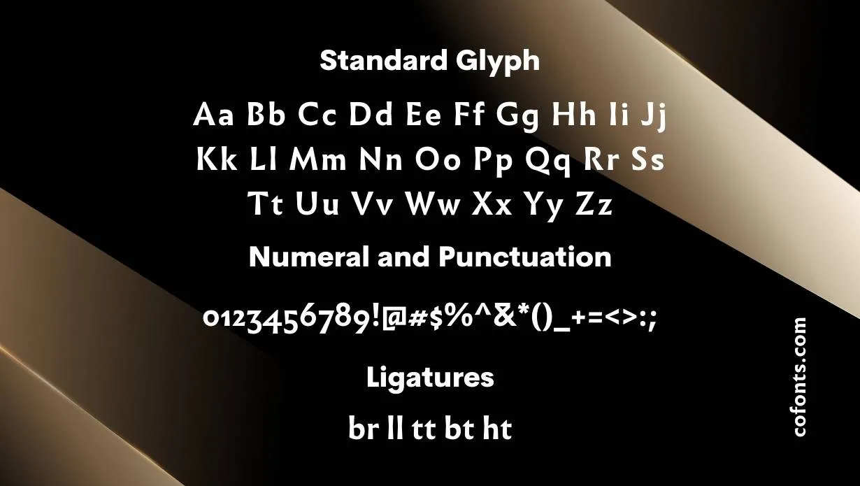 Infini Font Family View