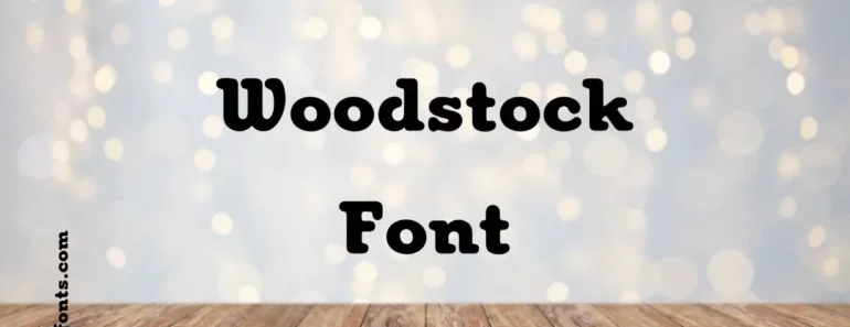 Woodstock Font