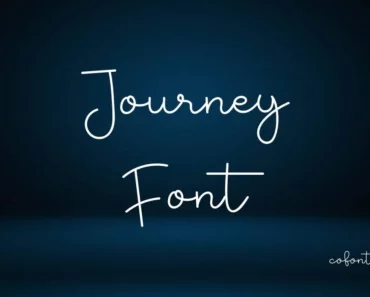 Journey Font