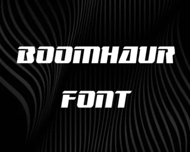 Boomhauer Font