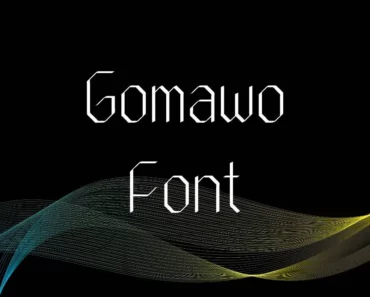 Gomawo Font