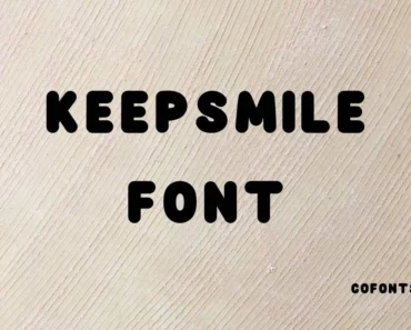 Keepsmile Font