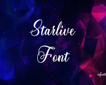 Starlive Font