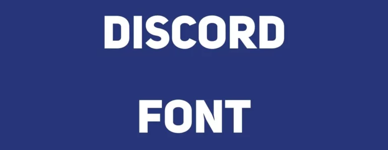 Discord Font