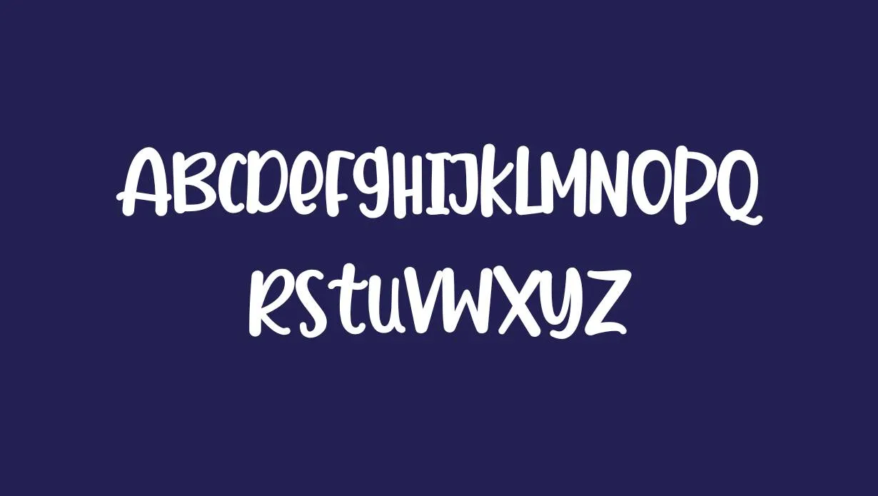 Baby Chipmunk Font