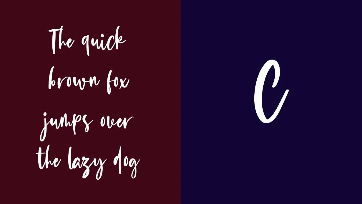 Cloudy Night Font