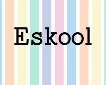 Eskool Font