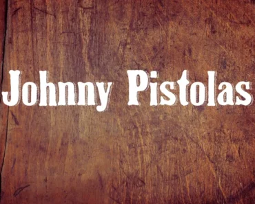 Johnny Pistolas Font