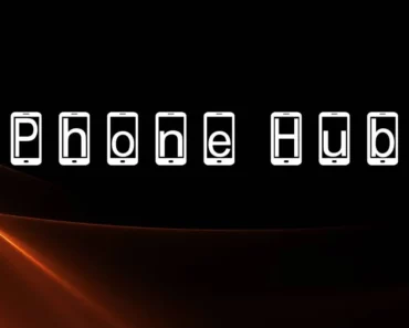 Phone Hub Font